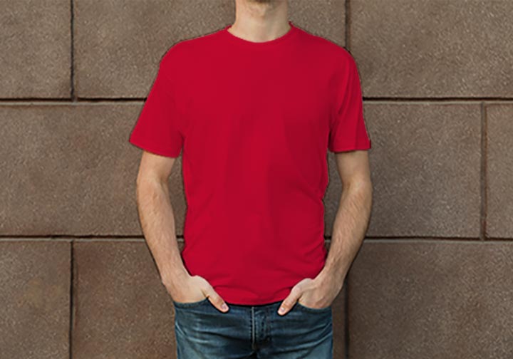 Plain T Shirt - Round Neck (Custom T-shirts) 3 - Circleone