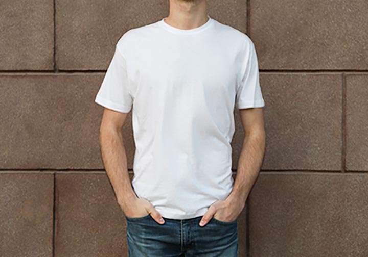 Plain T Shirt - Round Neck (Custom T-shirts) 1 - Circleone