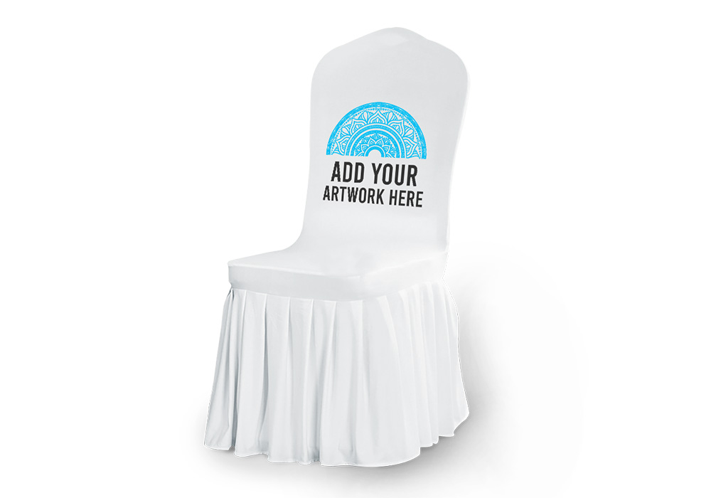 Pleated Banquet Chair Covers  1 - Circleone