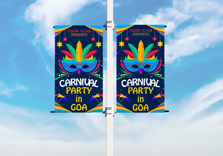 Pole Banners (Vinyl Banners) 1 - Circleone