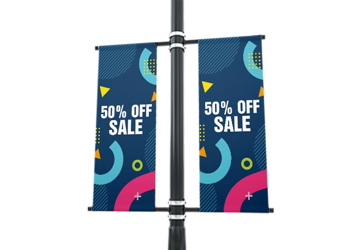 Pole Banners (Vinyl Banners) 2 - Circleone
