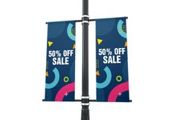 Pole Banners (Vinyl Banners) 2 - Circleone