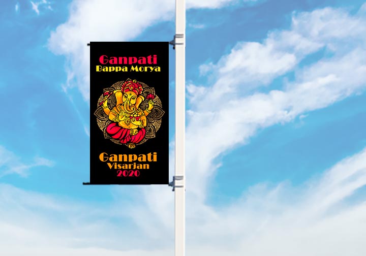 Pole Banners (Vinyl Banners) - Circleone
