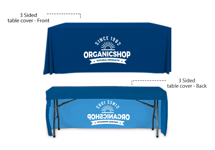 Premium Full Color Table Covers & Throws  6 - Circleone