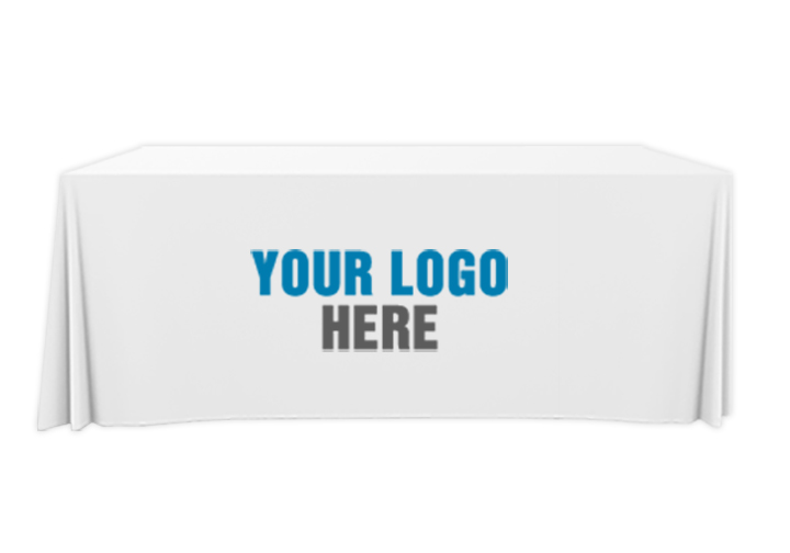 Premium White Table Covers & Throws  1 - Circleone