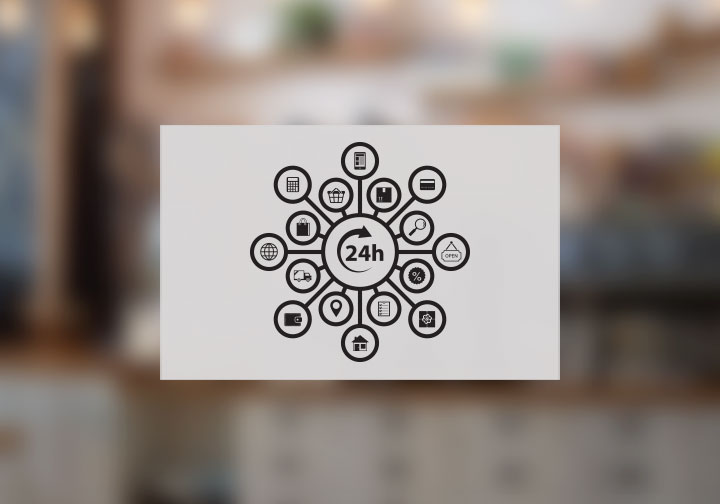 Printed Frosted Decals  3 - Circleone