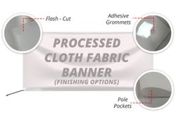 Processed Cloth Fabric Banner (Fabric Banners) 3 - Circleone