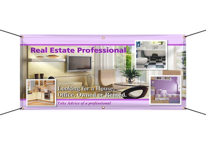 Real Estate Banners (Vinyl Banners) 1 - Circleone