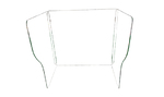 Reception Desk Sneeze Guard  2 - Circleone