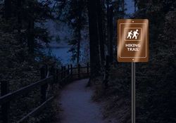 Reflective Custom Trail Markers Signs  2 - Circleone