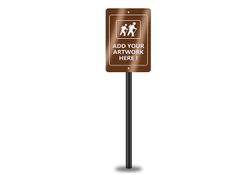 Reflective Custom Trail Markers Signs  1 - Circleone