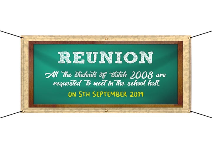Reunion Banners (Vinyl Banners) - Circleone