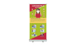 Safety Roll Up Banner Stands  1 - Circleone