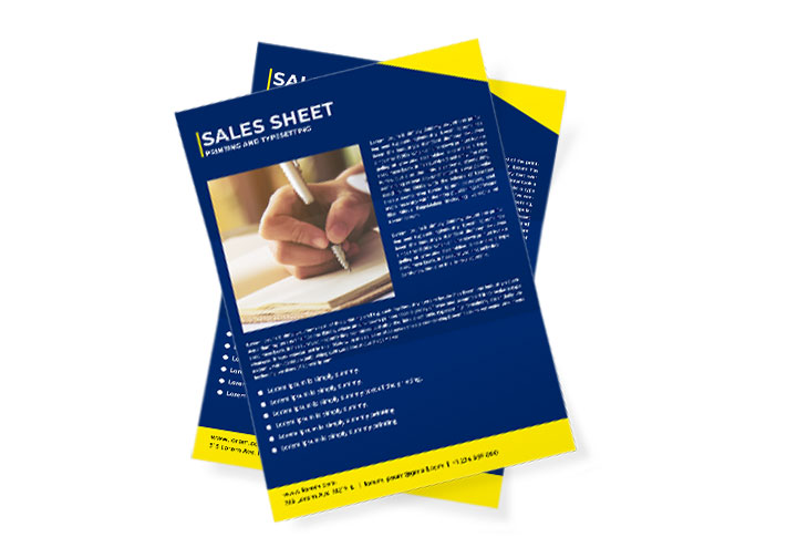 Sales Sheet  2 - Circleone