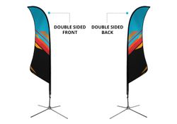 Shark Fin Flags (Flags) 2 - Circleone