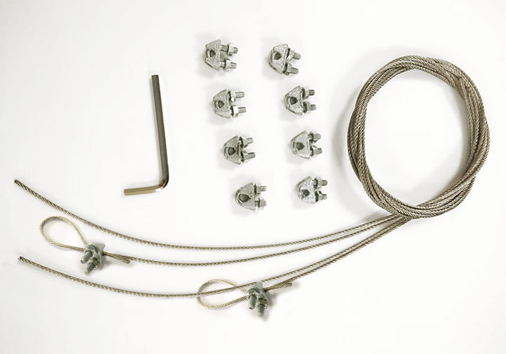 Sky Tube Circle Hanging Banners  5 - Circleone