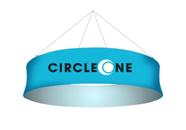 Sky Tube Circle Hanging Banners  1 - Circleone
