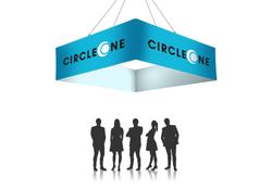Sky Tube Square Hanging Banners  2 - Circleone