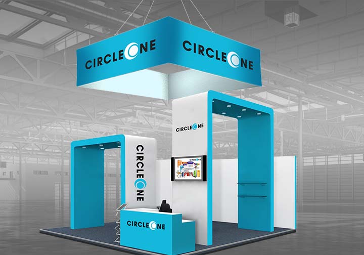 Sky Tube Square Hanging Banners  3 - Circleone