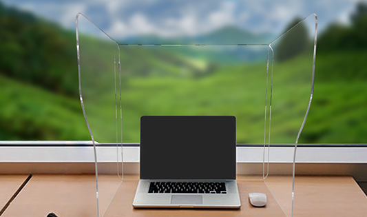Sneeze Guard for Desk  1 - Circleone