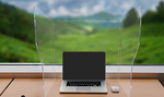 Sneeze Guard for Desk  1 - Circleone
