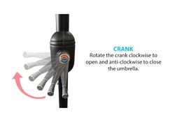 Solid Outdoor Umbrella (Umbrella) 10 - Circleone