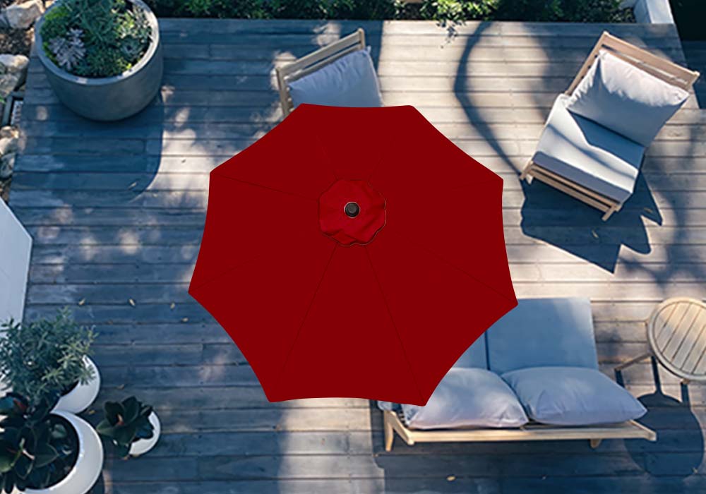 Solid Outdoor Umbrella (Umbrella) 6 - Circleone