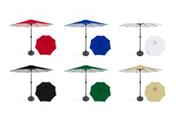 Solid Outdoor Umbrella (Umbrella) 9 - Circleone