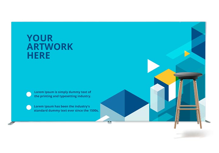 Straight Pillow Case Backdrop (Backdrop) 2 - Circleone