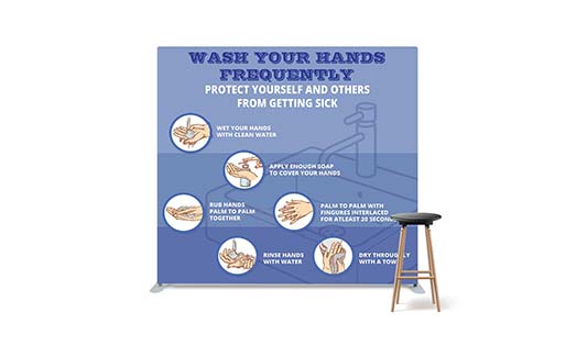 Hospitals / Clinics Straight Pillow Case Backdrop  1 - Circleone