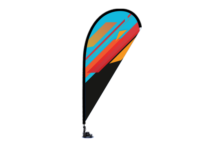 Suction Cup Flags - Teardrop (Flags) - Circleone