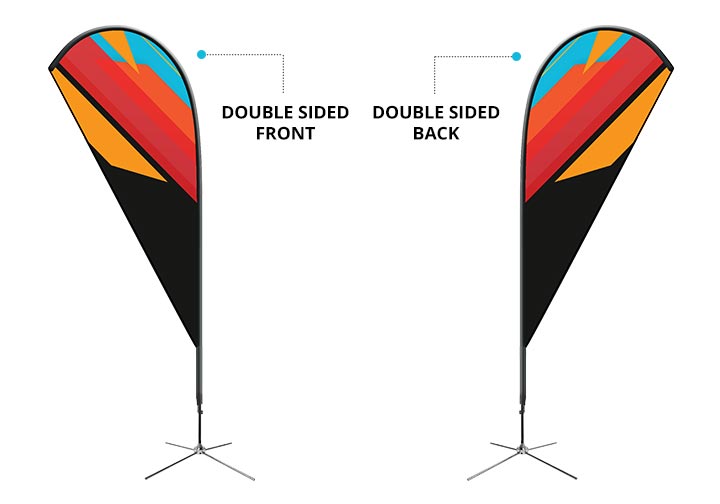 Teardrop Flags (Flags) 2 - Circleone