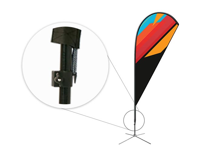 Teardrop Flags (Flags) 3 - Circleone