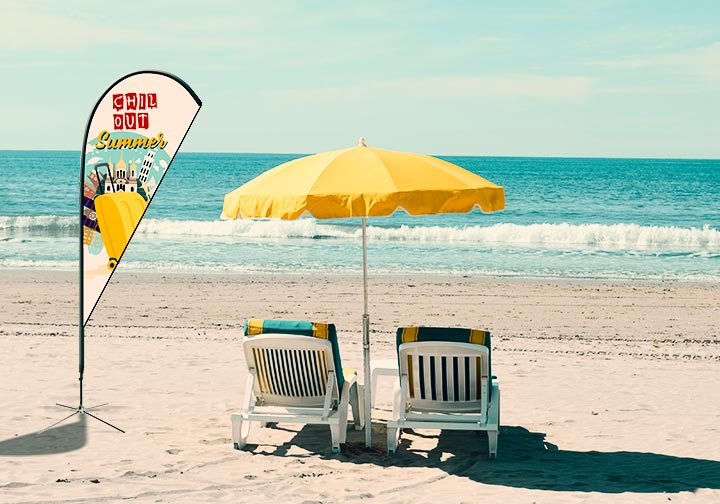 Teardrop Flags (Flags) 4 - Circleone