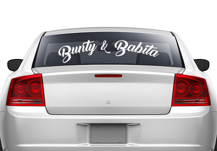 Vehicle Lettering  3 - Circleone