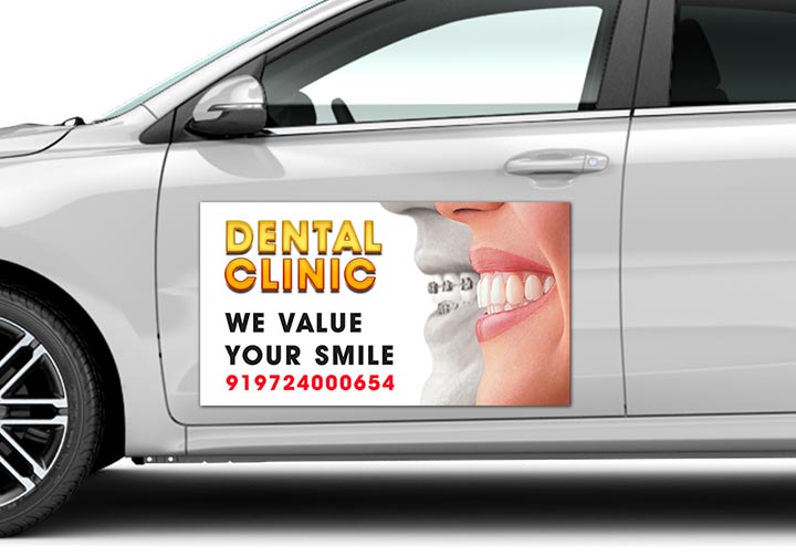 Vehicle Magnetic Signs  2 - Circleone