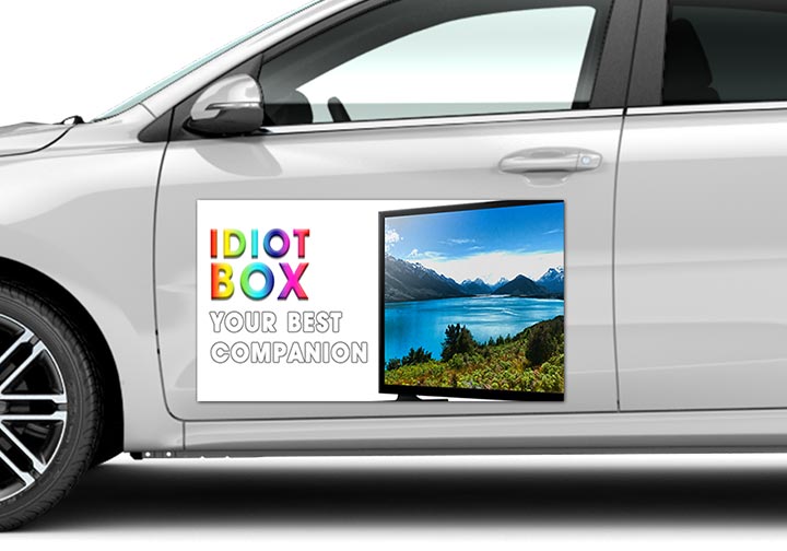 Vehicle Magnetic Signs  3 - Circleone