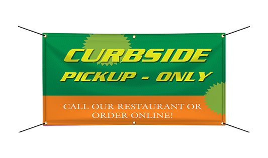 Curbside / Takeout / Delivery / Drive Thru Banners  2 - Circleone