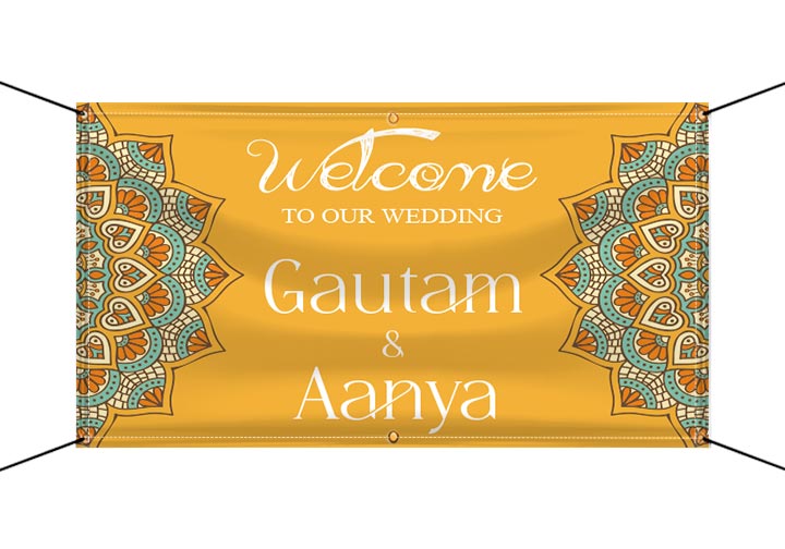 Wedding Banners (Vinyl Banners) 2 - Circleone