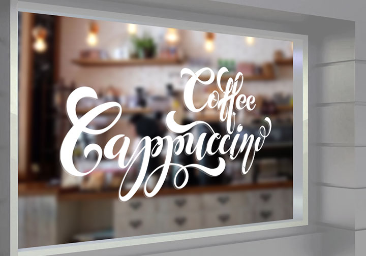 Window Lettering  1 - Circleone