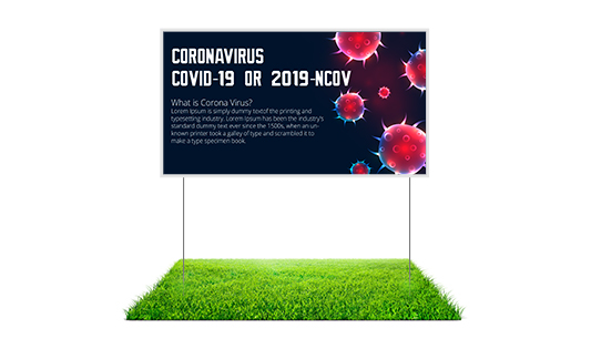 Yard Advisory Signs  1 - Circleone