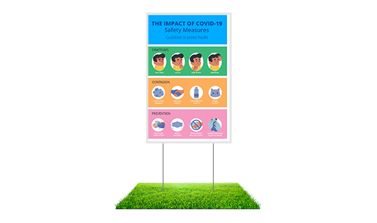 Yard Safety Signs  3 - Circleone