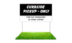 Curbside / Takeout / Delivery / Drive Thru Yard Signs  1 - Circleone