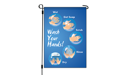 Advisory Garden Flags  2 - Circleone