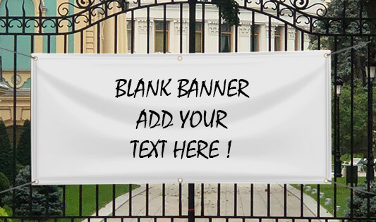 Blank Banner (Vinyl Banners) 1 - Circleone