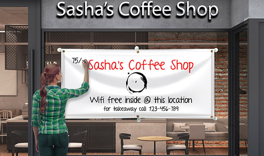 Blank Banner (Vinyl Banners) 3 - Circleone