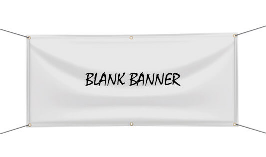 Blank Banner (Vinyl Banners) - Circleone