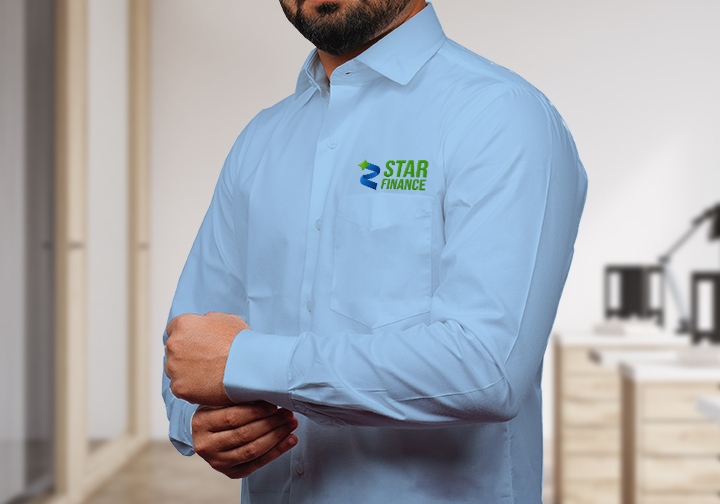 Custom Dress Shirt – Sky Blue-Circleone