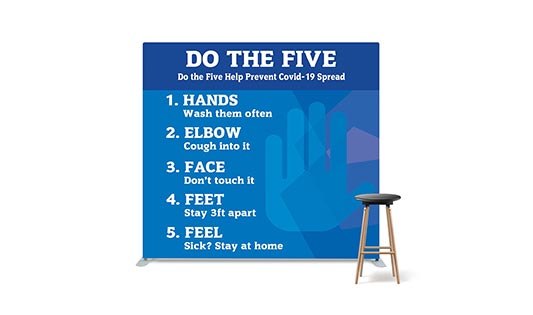 Do the five Straight Pillow Case Backdrop  1 - Circleone