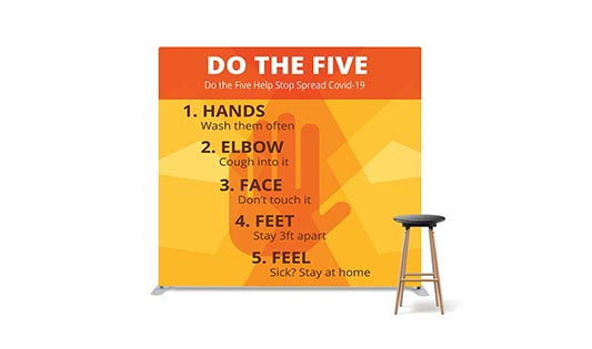 Do the five Straight Pillow Case Backdrop  2 - Circleone